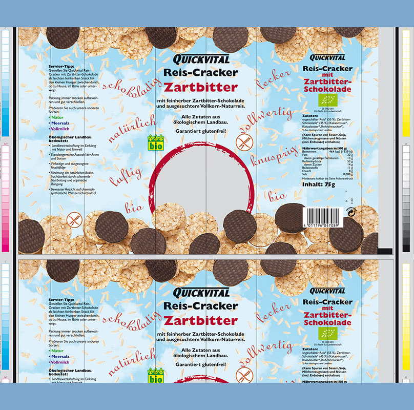 Automatenfolie / Mono Folie OPP - Lebensmittel