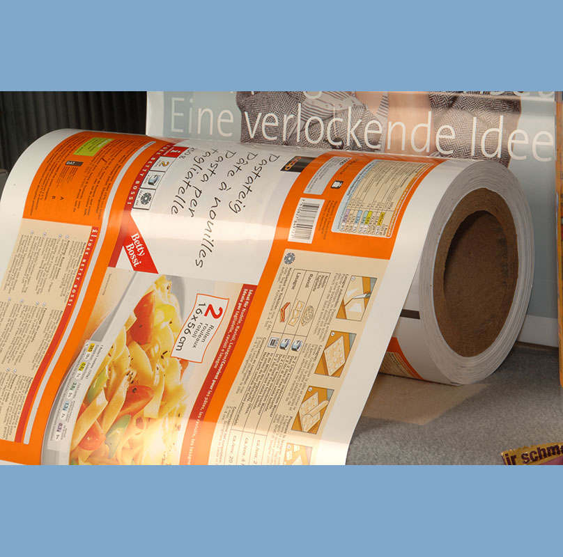 Automatenfolie / Monofolie aus OPP/ weiß eingefärbt
