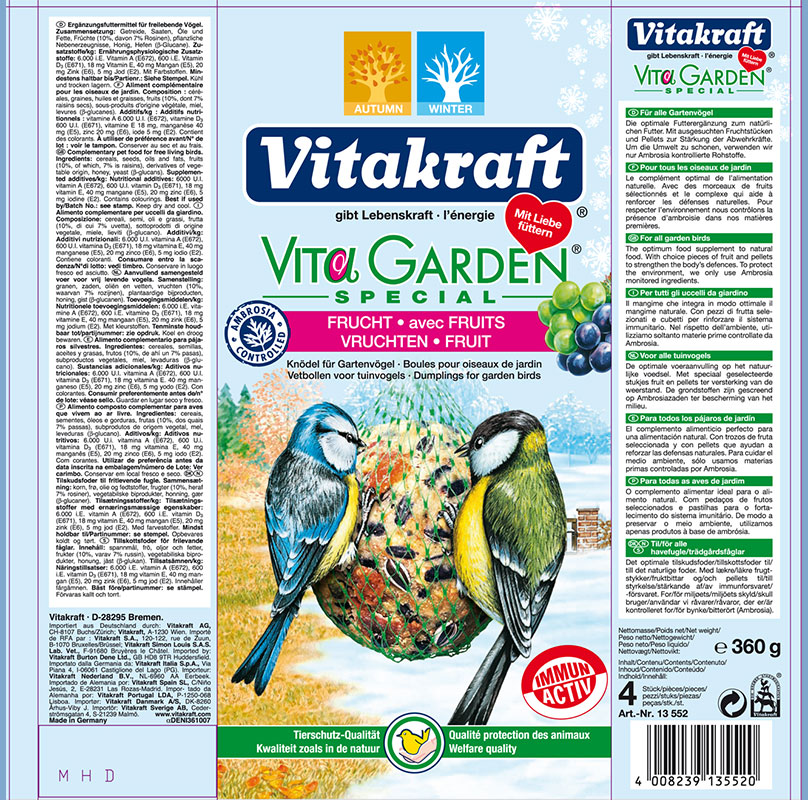 Kaschierfolie aus OPP / PE-LD für Tiernahrung
