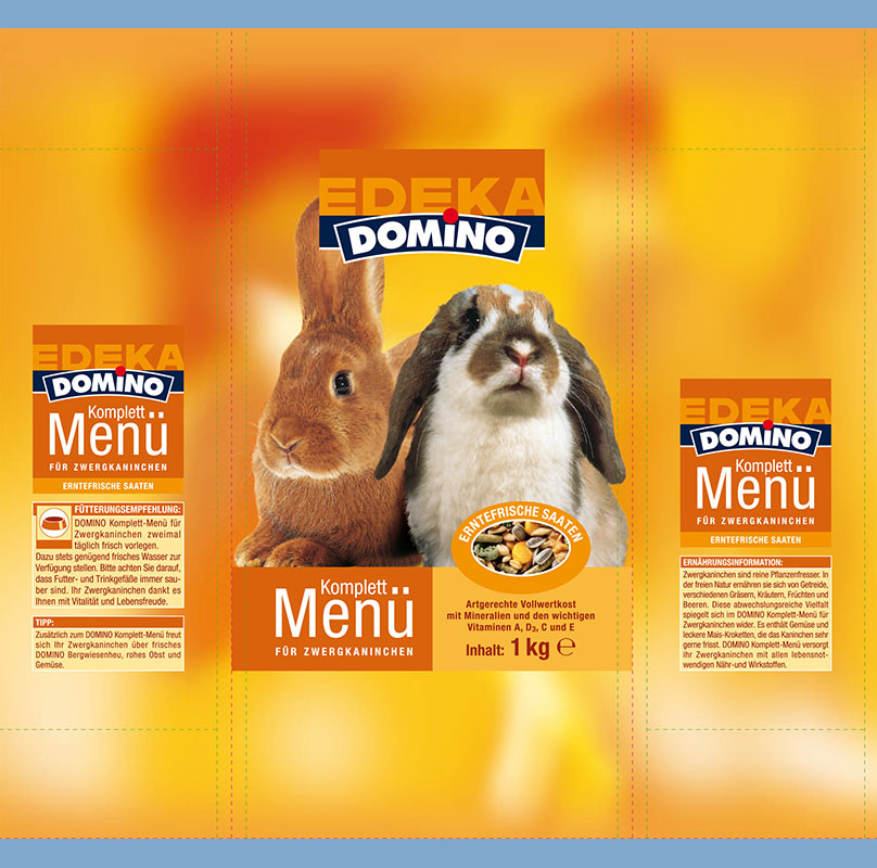 Kaschierfolie aus OPP / PE-LD für Tiernahrung
