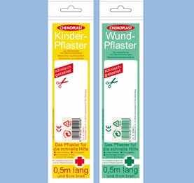 LD-PE Flachbeutel mit 6Farben Rasterflexodruck und Euroloch
