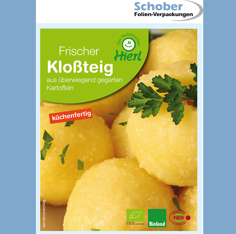 lebensmittelechte Folienverpackung