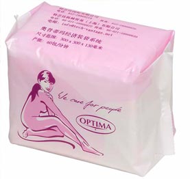 PE-LD Beutel Bereich Kosmetik und Hygiene
