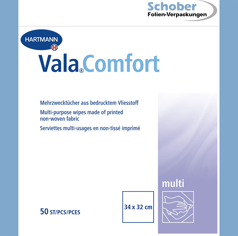 PE-LD Halbschlauchfolie Bereich Hygiene